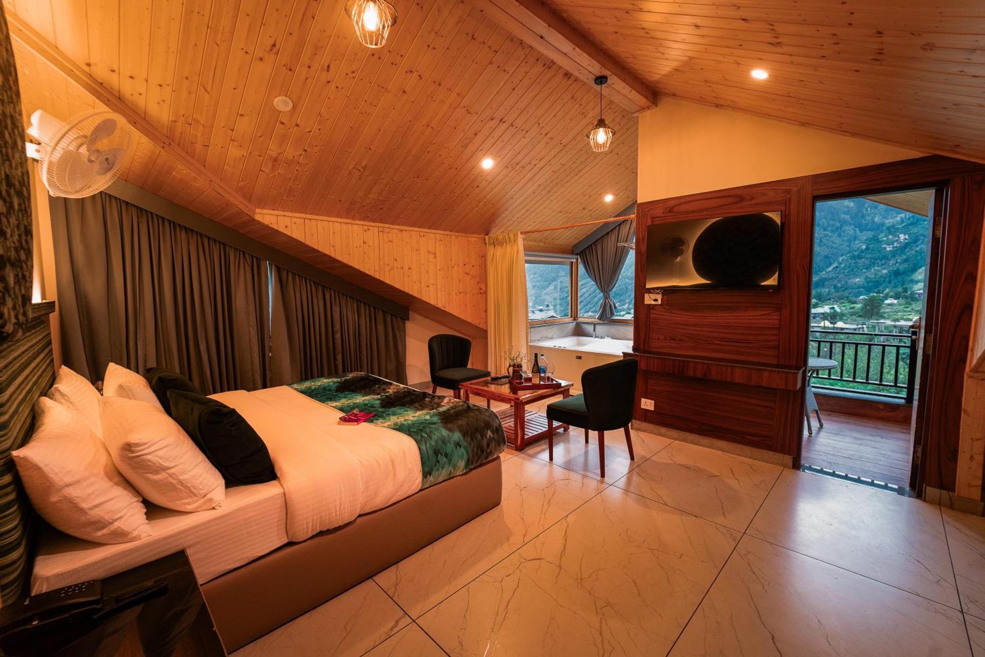 Nazaara - A Luxe Retreat Hotel Manali  Bagian luar foto