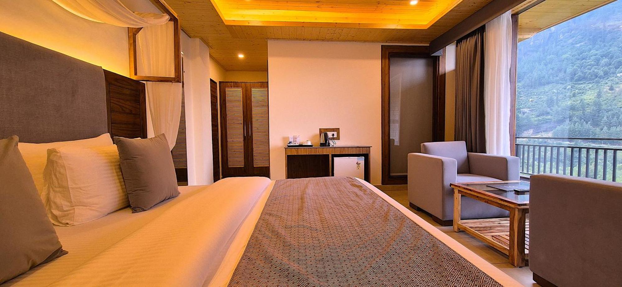 Nazaara - A Luxe Retreat Hotel Manali  Bagian luar foto