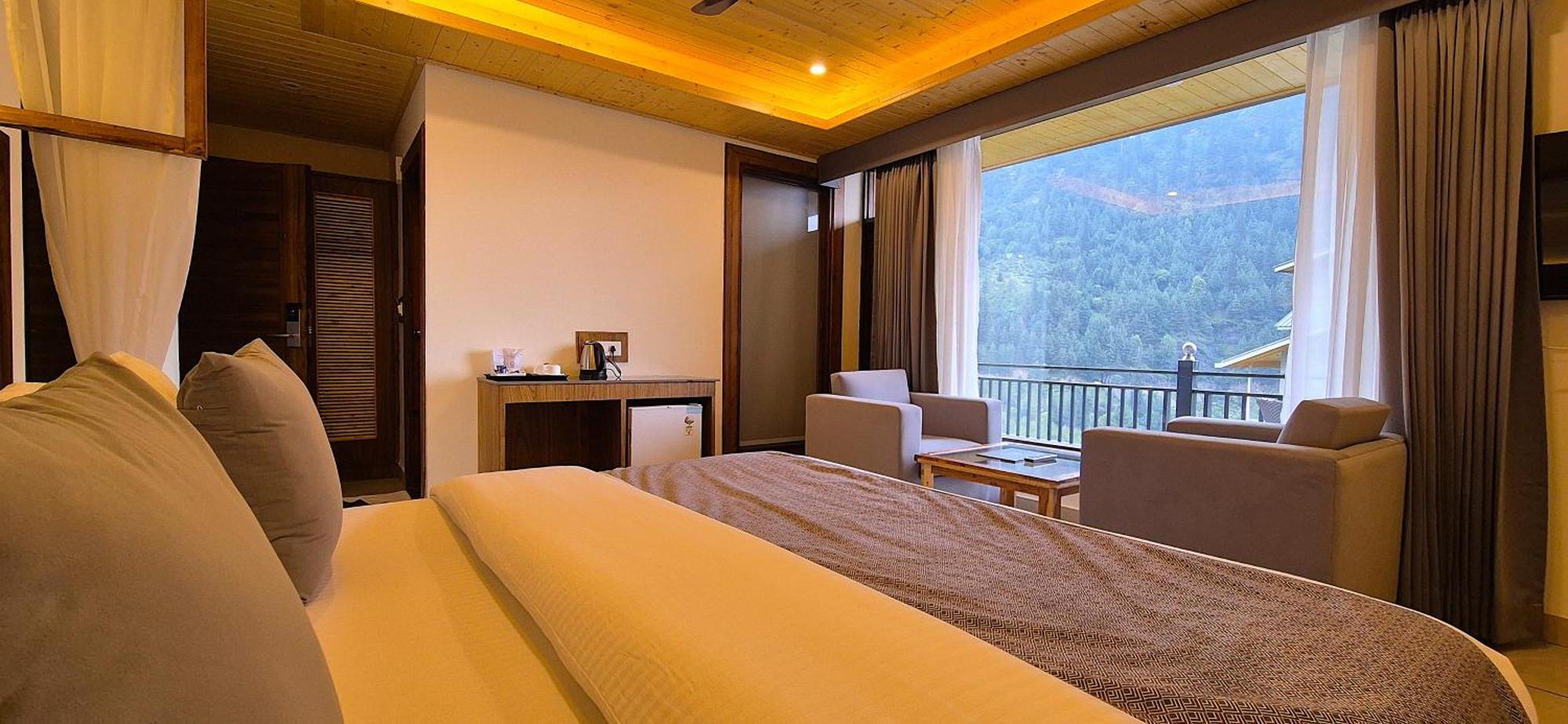 Nazaara - A Luxe Retreat Hotel Manali  Bagian luar foto