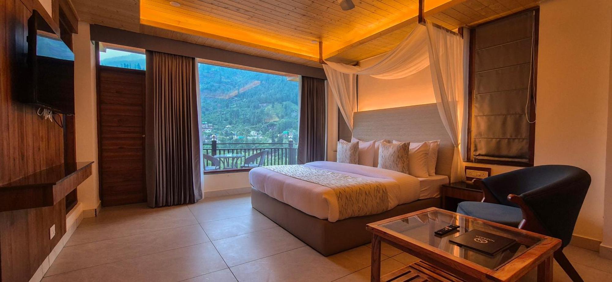 Nazaara - A Luxe Retreat Hotel Manali  Bagian luar foto