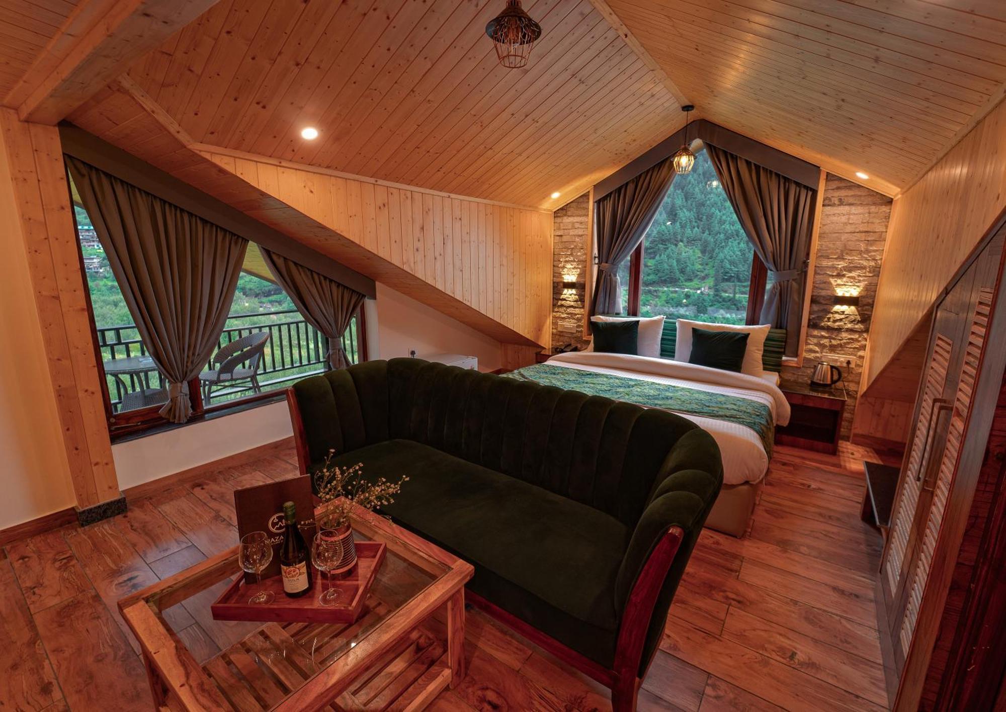 Nazaara - A Luxe Retreat Hotel Manali  Bagian luar foto